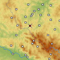Nearby Forecast Locations - Kdyně - 