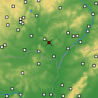 Nearby Forecast Locations - Velké Pavlovice - 