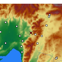 Nearby Forecast Locations - Düziçi - 