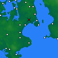 Nearby Forecast Locations - Glostrup - Χάρτης