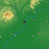 Nearby Forecast Locations - Tiszaújváros - 