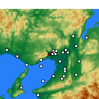 Nearby Forecast Locations - Takarazuka - 