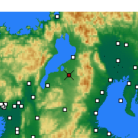 Nearby Forecast Locations - Higashiōmi - 