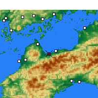 Nearby Forecast Locations - Saijō - 