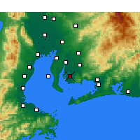Nearby Forecast Locations - Nishio - 