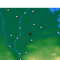 Nearby Forecast Locations - Ζαγκαζίγκ - Χάρτης