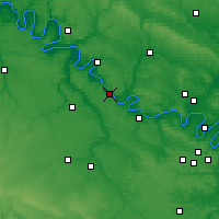 Nearby Forecast Locations - Vernon - Χάρτης