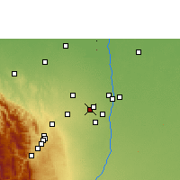 Nearby Forecast Locations - Cotoca - 