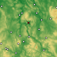Nearby Forecast Locations - Uslar - Χάρτης