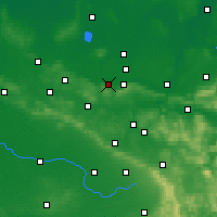Nearby Forecast Locations - Preußisch Oldendorf - Χάρτης