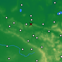 Nearby Forecast Locations - Lübbecke - Χάρτης