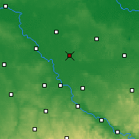 Nearby Forecast Locations - Bad Liebenwerda - Χάρτης