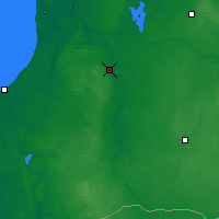 Nearby Forecast Locations - Kuldīga - 