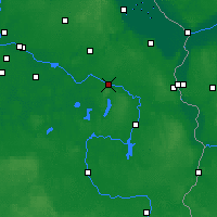 Nearby Forecast Locations - Fürstenwalde - Χάρτης