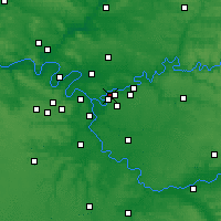 Nearby Forecast Locations - Noisy-le-Grand - Χάρτης