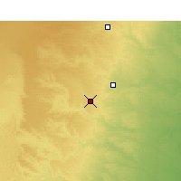 Nearby Forecast Locations - Metlili - Χάρτης