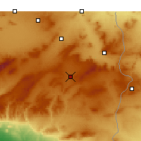 Nearby Forecast Locations - Cheria - Χάρτης