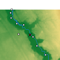 Nearby Forecast Locations - Abu Tig - Χάρτης