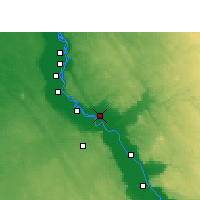 Nearby Forecast Locations - Abnub - Χάρτης