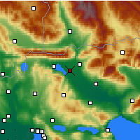 Nearby Forecast Locations - ος Ηρακλείας - Χάρτης