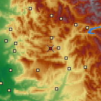 Nearby Forecast Locations - Orpierre - Χάρτης