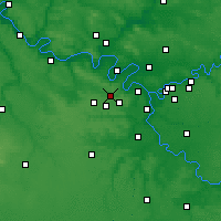 Nearby Forecast Locations - Βερσαλλίες - Χάρτης