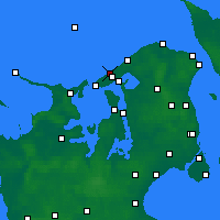 Nearby Forecast Locations - Liseleje - Χάρτης