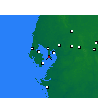 Nearby Forecast Locations - Macdill - Χάρτης