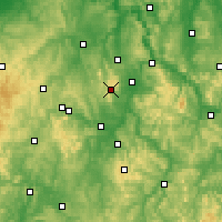 Nearby Forecast Locations - Schwelm - Χάρτης