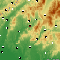 Nearby Forecast Locations - Velky vrch - 