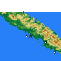 Nearby Forecast Locations - Ouano - Χάρτης