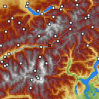 Nearby Forecast Locations - Brig - Χάρτης
