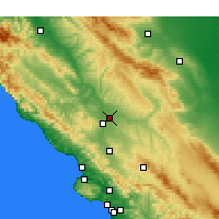 Nearby Forecast Locations - Paso Robles - 