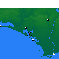 Nearby Forecast Locations - Panama City - 