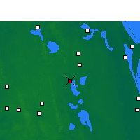 Nearby Forecast Locations - Kissimmee - Χάρτης
