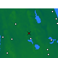 Nearby Forecast Locations - T. Villages - Χάρτης