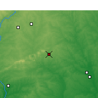 Nearby Forecast Locations - Thomaston - Χάρτης