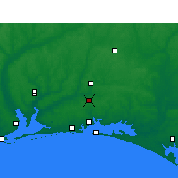 Nearby Forecast Locations - Duke Field - Χάρτης