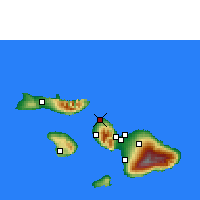 Nearby Forecast Locations - Lahaina/Maui - 