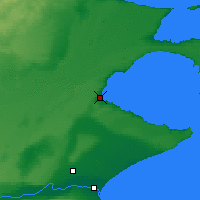 Nearby Forecast Locations - Πουέρτο Μάδριν - Χάρτης