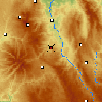 Nearby Forecast Locations - Massiac - Χάρτης