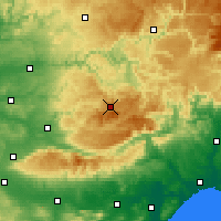 Nearby Forecast Locations - Lacaune - 