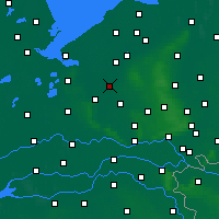 Nearby Forecast Locations - Nijkerk - 
