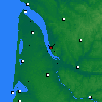 Nearby Forecast Locations - Blaye - Χάρτης