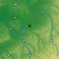 Nearby Forecast Locations - Brienne-le-Château - Χάρτης