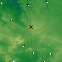 Nearby Forecast Locations - Gacé - Χάρτης