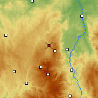 Nearby Forecast Locations - Pontgibaud - Χάρτης