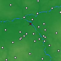 Nearby Forecast Locations - Łomianki - 