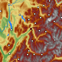 Nearby Forecast Locations - Albertville - Χάρτης
