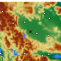 Nearby Forecast Locations - Καρδίτσα - Χάρτης